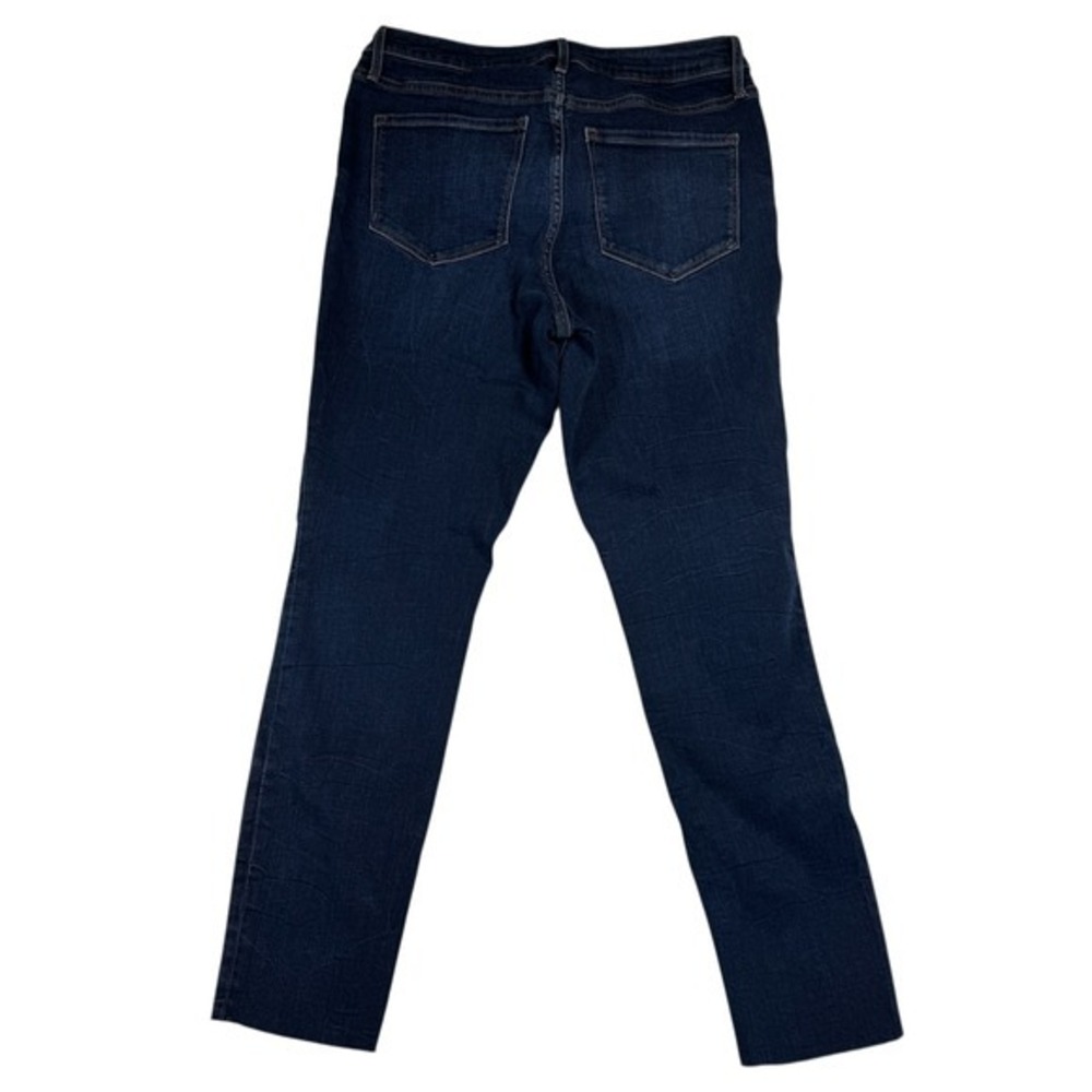 Old Navy Rockstar Super Skinny High‎ Rise Distressed Dark Wash Jeans Womens 10 - Picture 3 of 5